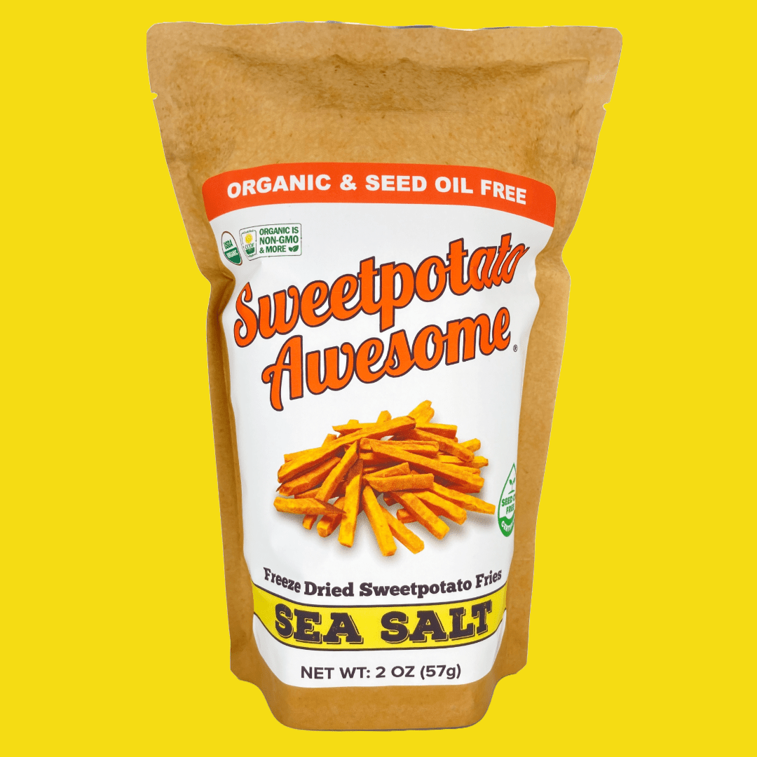 2 oz Sea Salt Sweetpotato Fries - Tiny Noms