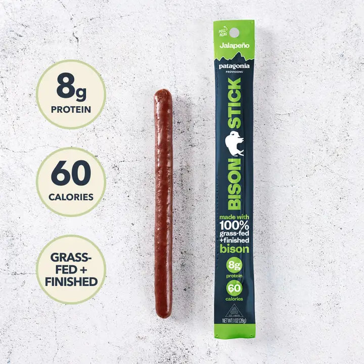 Grass Fed + Finished Bison Sticks