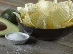 Avocado Oil Kettle Style Potato Chips - Sea Salt - Tiny Noms