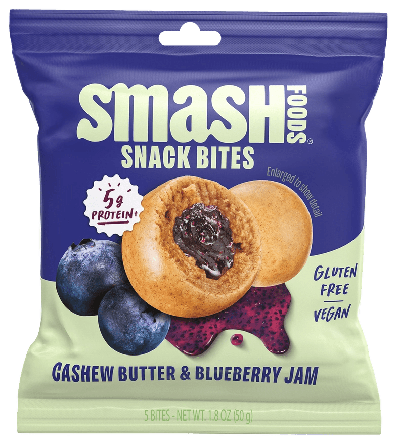 Cashew Butter & Blueberry - Snack Bites - Tiny Noms