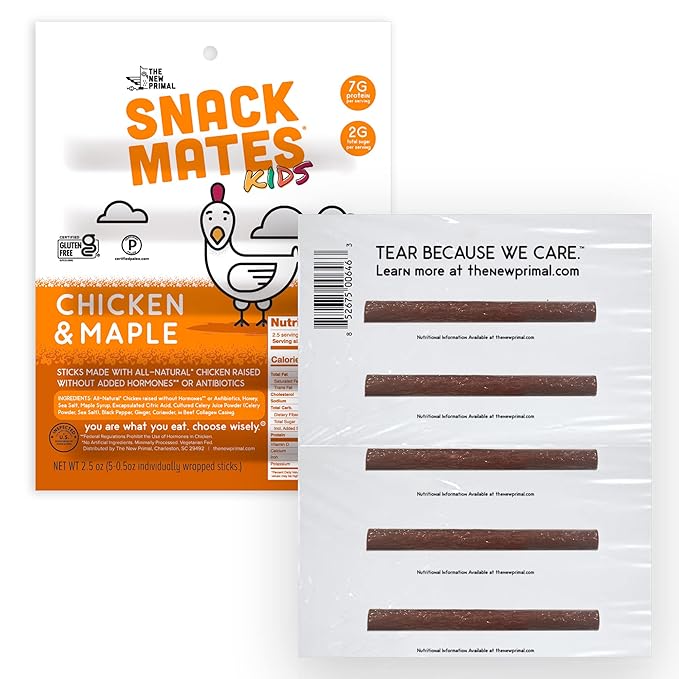 Chicken & Maple Mini Sticks - Tiny Noms
