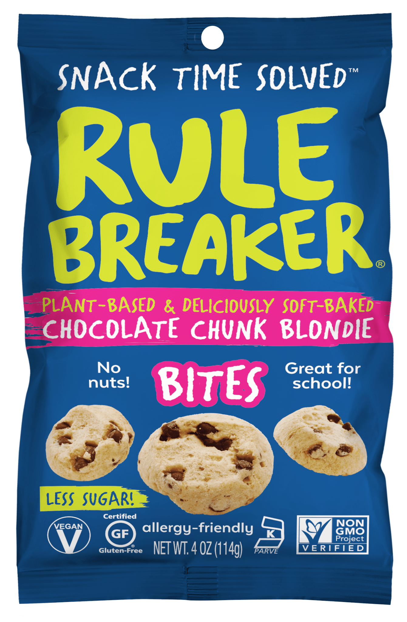 Chocolate Chip Blondie Bites - Tiny Noms