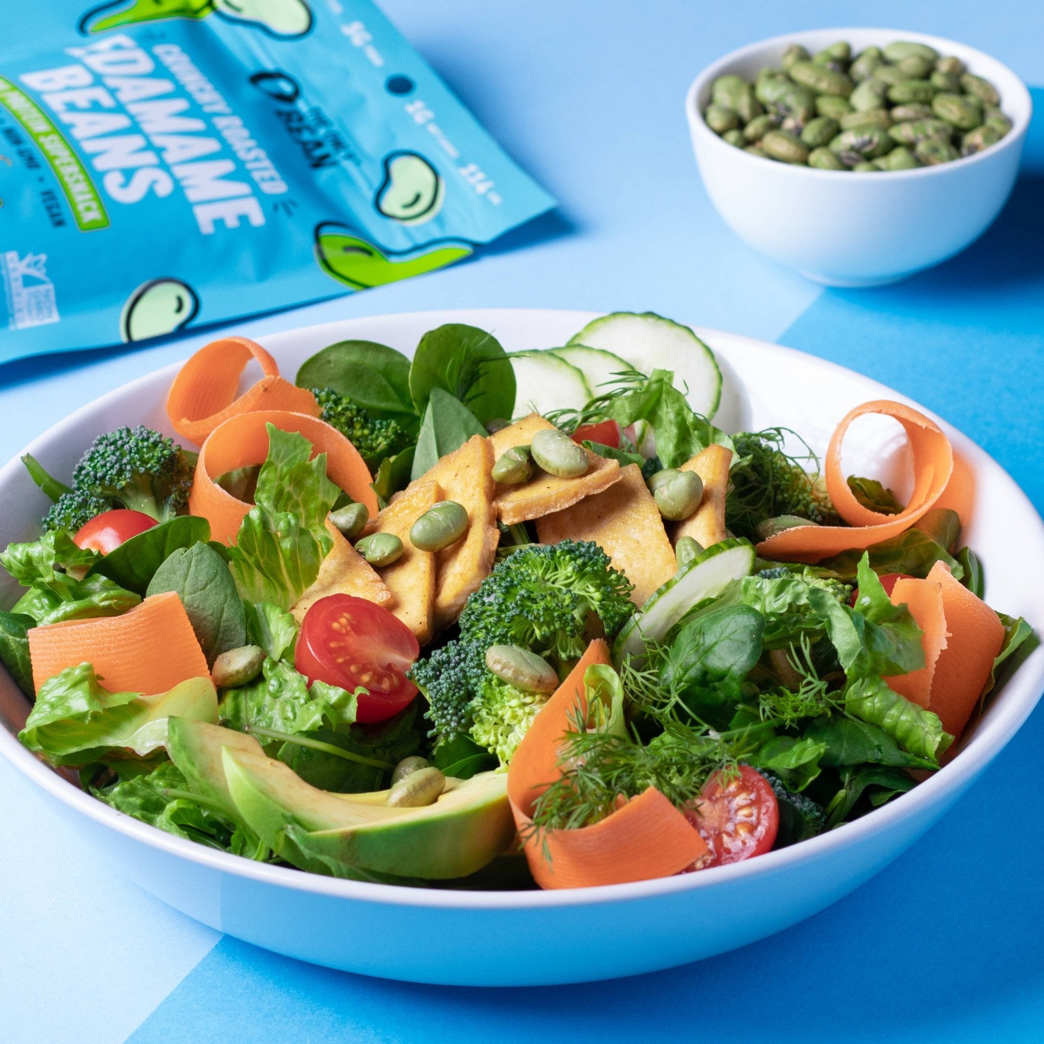 Crunchy Roasted Edamame Sea Salt (Single) - Tiny Noms