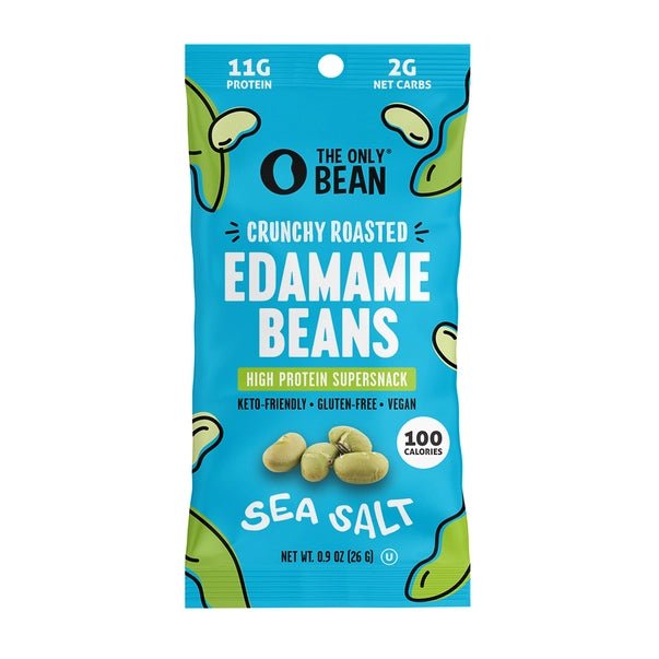 Crunchy Roasted Edamame Sea Salt (Single) - Tiny Noms