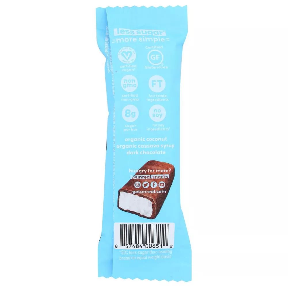 Dark Chocolate Coconut Bar (Single) - Tiny Noms