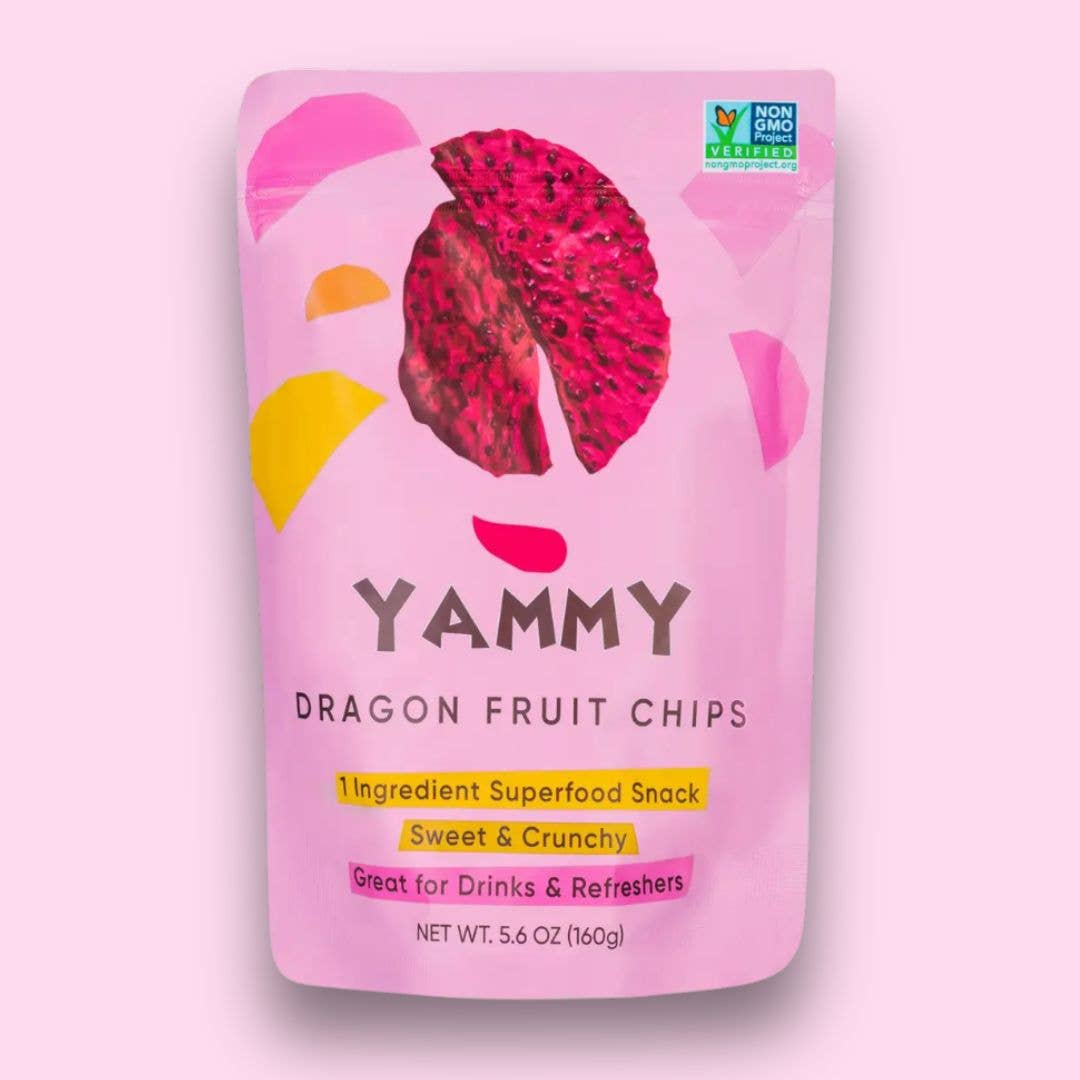Dried Dragon Fruit Chips - Tiny Noms