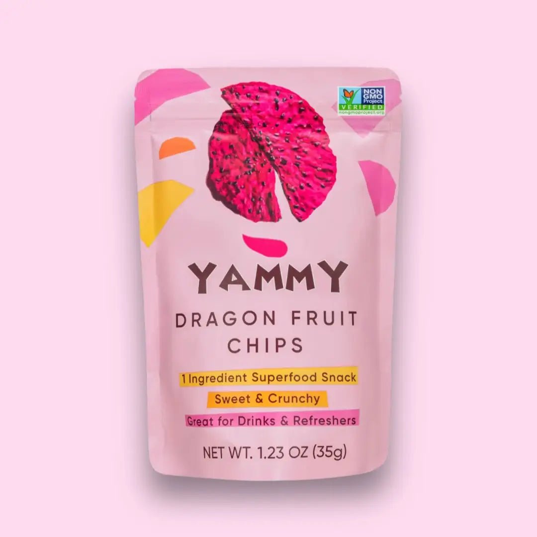 Dried Dragon Fruit Chips Snack - Tiny Noms