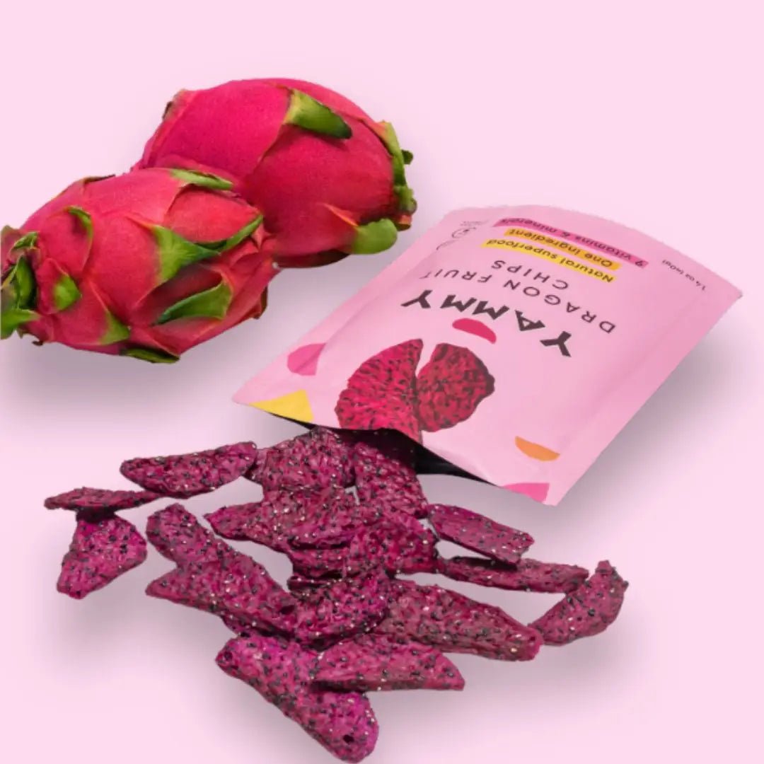 Dried Dragon Fruit Chips Snack - Tiny Noms
