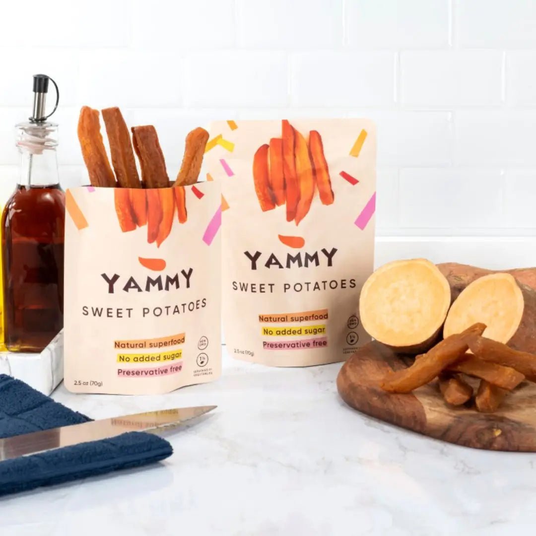Dried Sweet Potato Sticks Snack - Tiny Noms