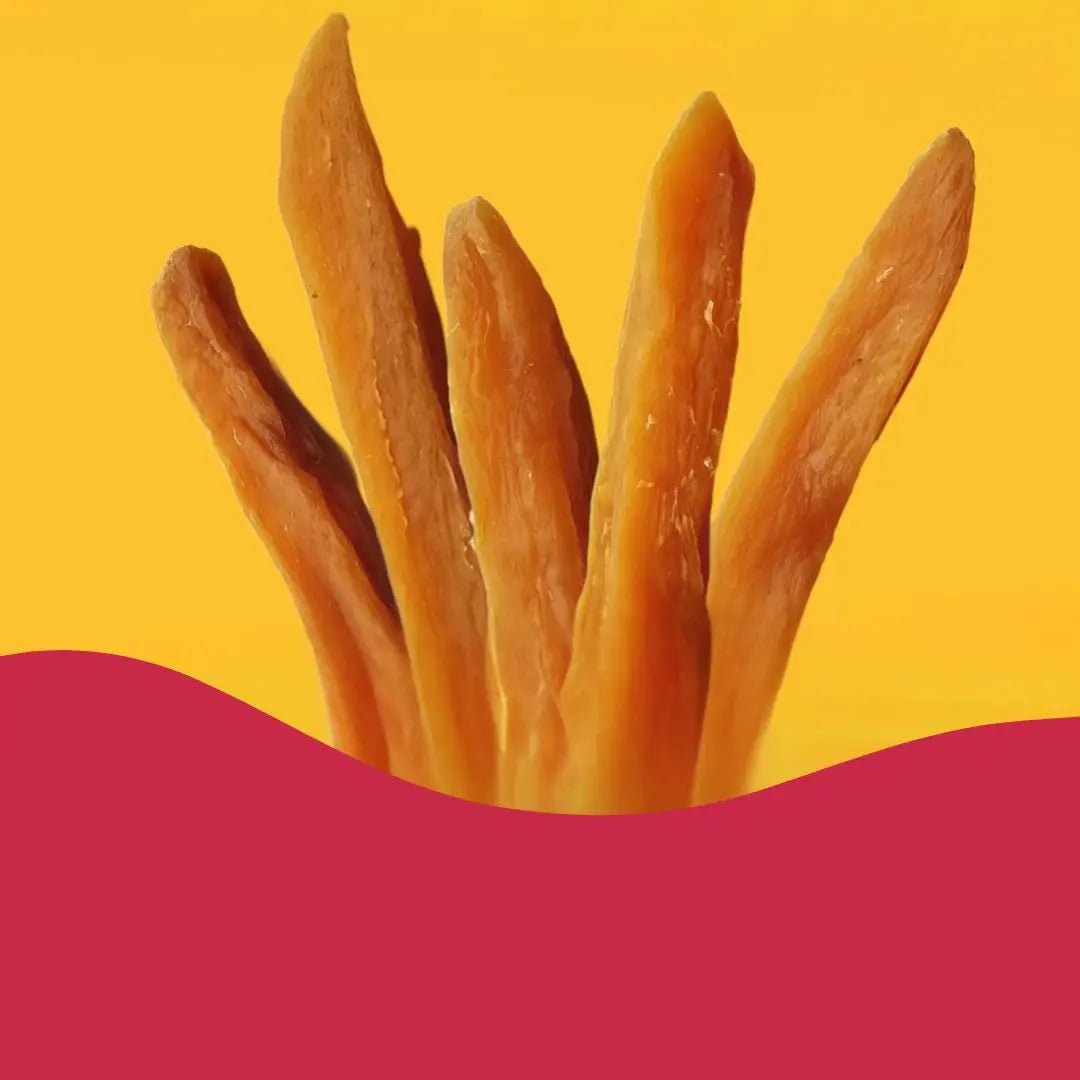 Dried Sweet Potato Sticks Snack - Tiny Noms