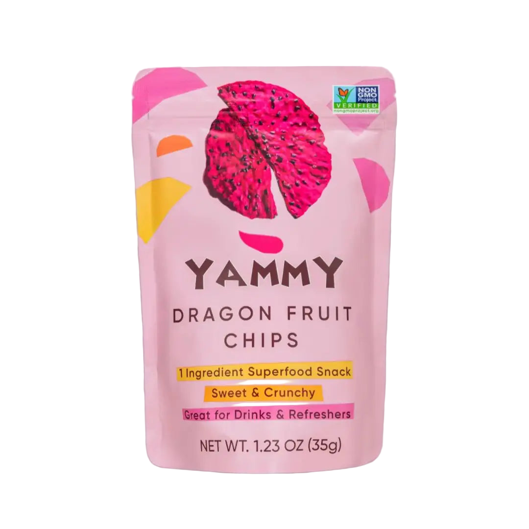 Dried Dragon Fruit Chips