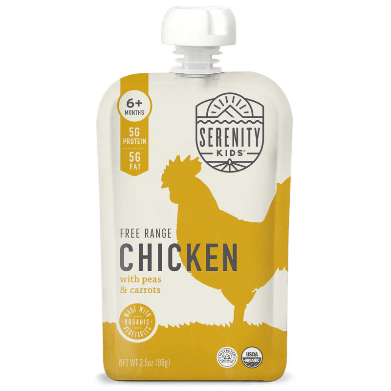 Free Range Chicken & Turkey Baby Food Pouch - Tiny Noms