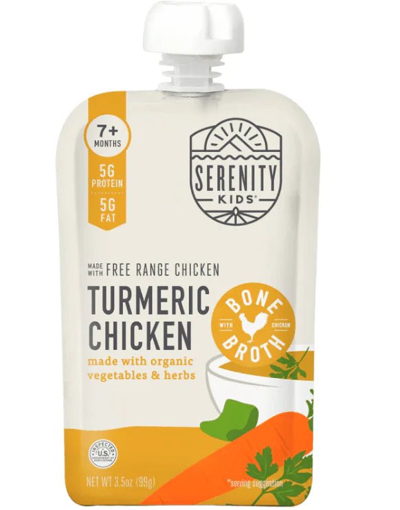 Free Range Chicken & Turkey Baby Food Pouch - Tiny Noms