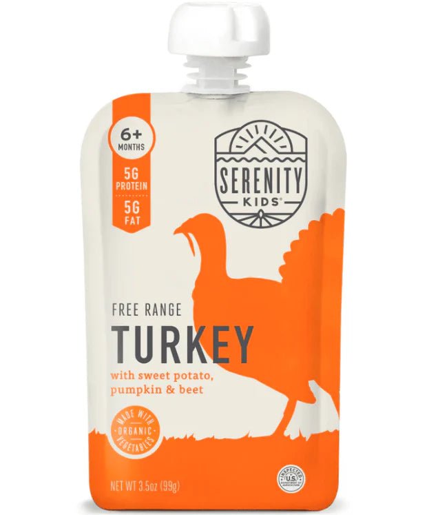 Free Range Chicken & Turkey Baby Food Pouch - Tiny Noms