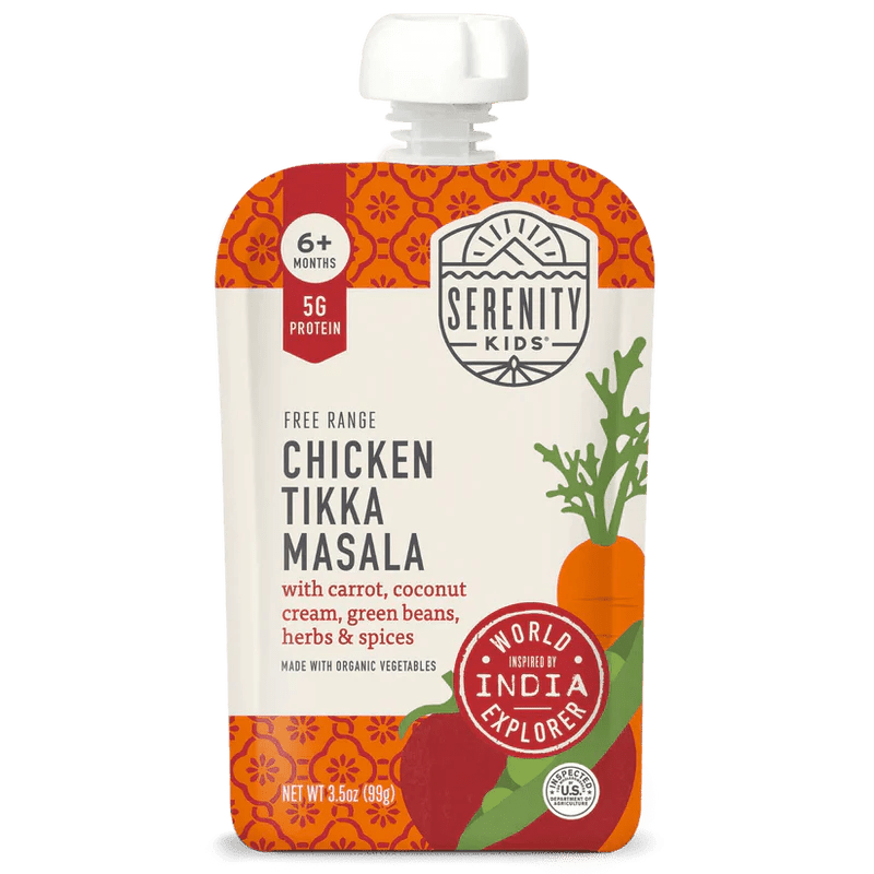 Free Range Chicken & Turkey Baby Food Pouch - Tiny Noms