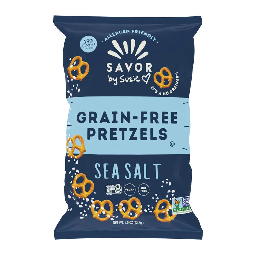Grain - Free Pretzels - Sea Salt - Tiny Noms