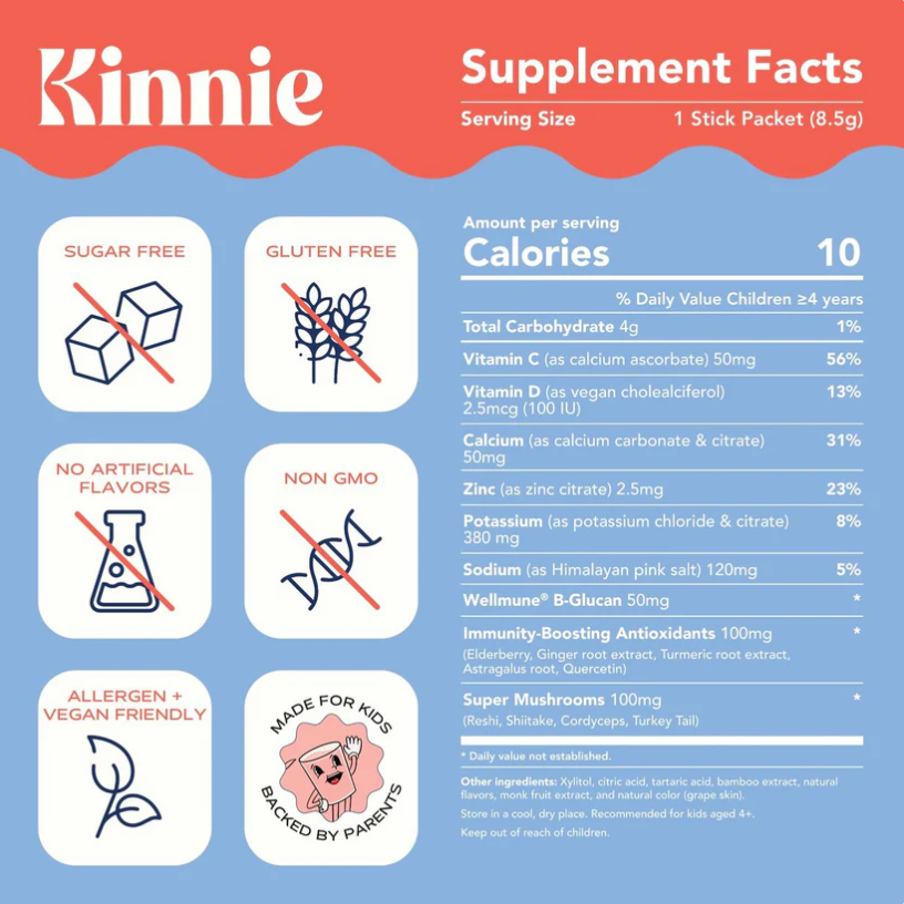 Immune & Hydration Drink Mix - Mixed Berry