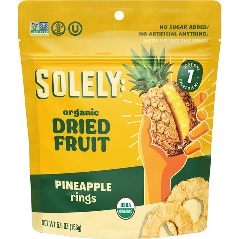 Organic Dried Pineapple Rings