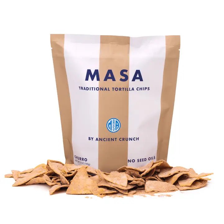 MASA Traditional Tortilla Chips - Churro - Tiny Noms