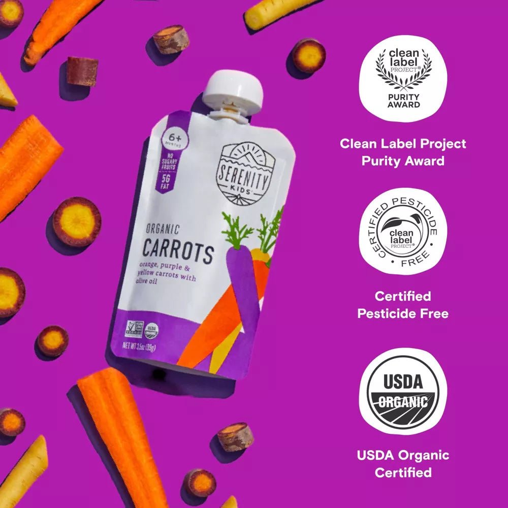 Organic Carrots - Tiny Noms