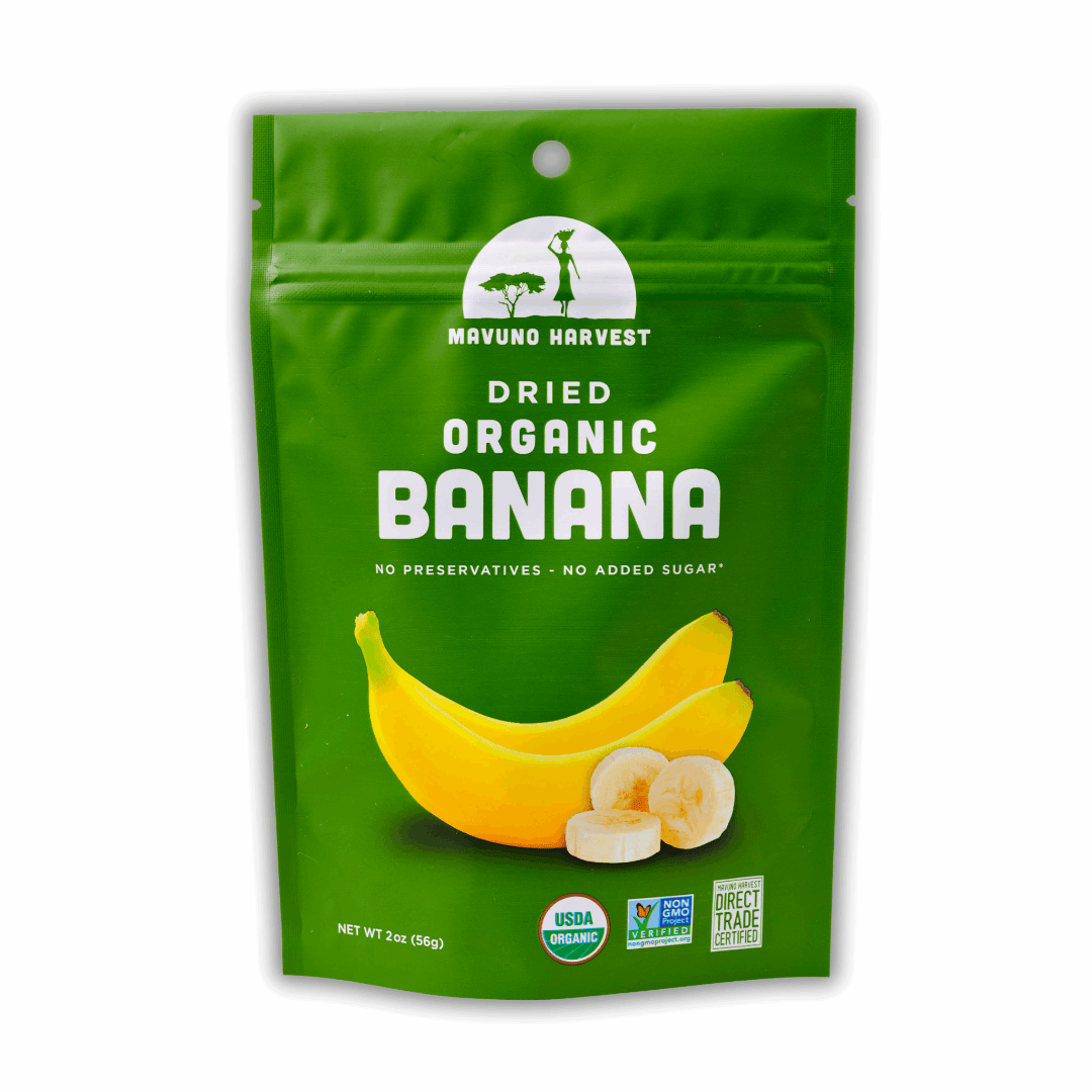 Organic Dried Banana - Tiny Noms