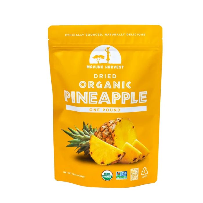 Organic Dried Pineapple (6oz) - Tiny Noms