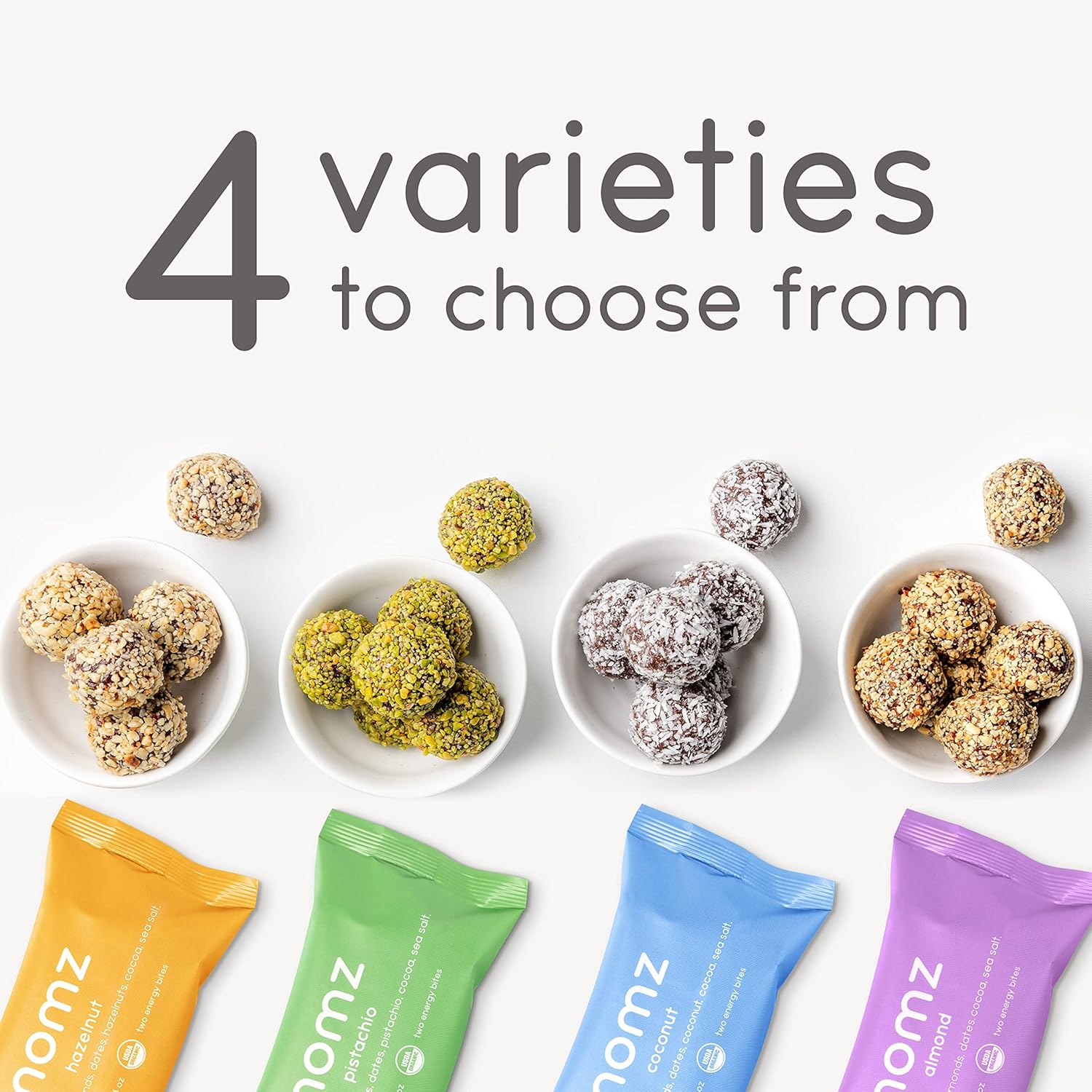 Organic Energy Bites - Tiny Noms