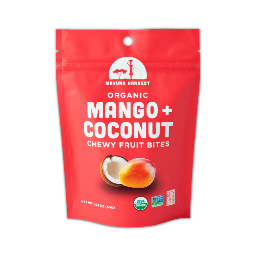 Organic Fruit Bites: Mango & Coconut - Tiny Noms