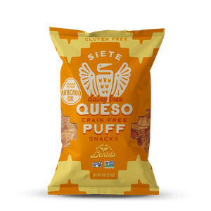 Queso Grain Free Puff Snack - Tiny Noms