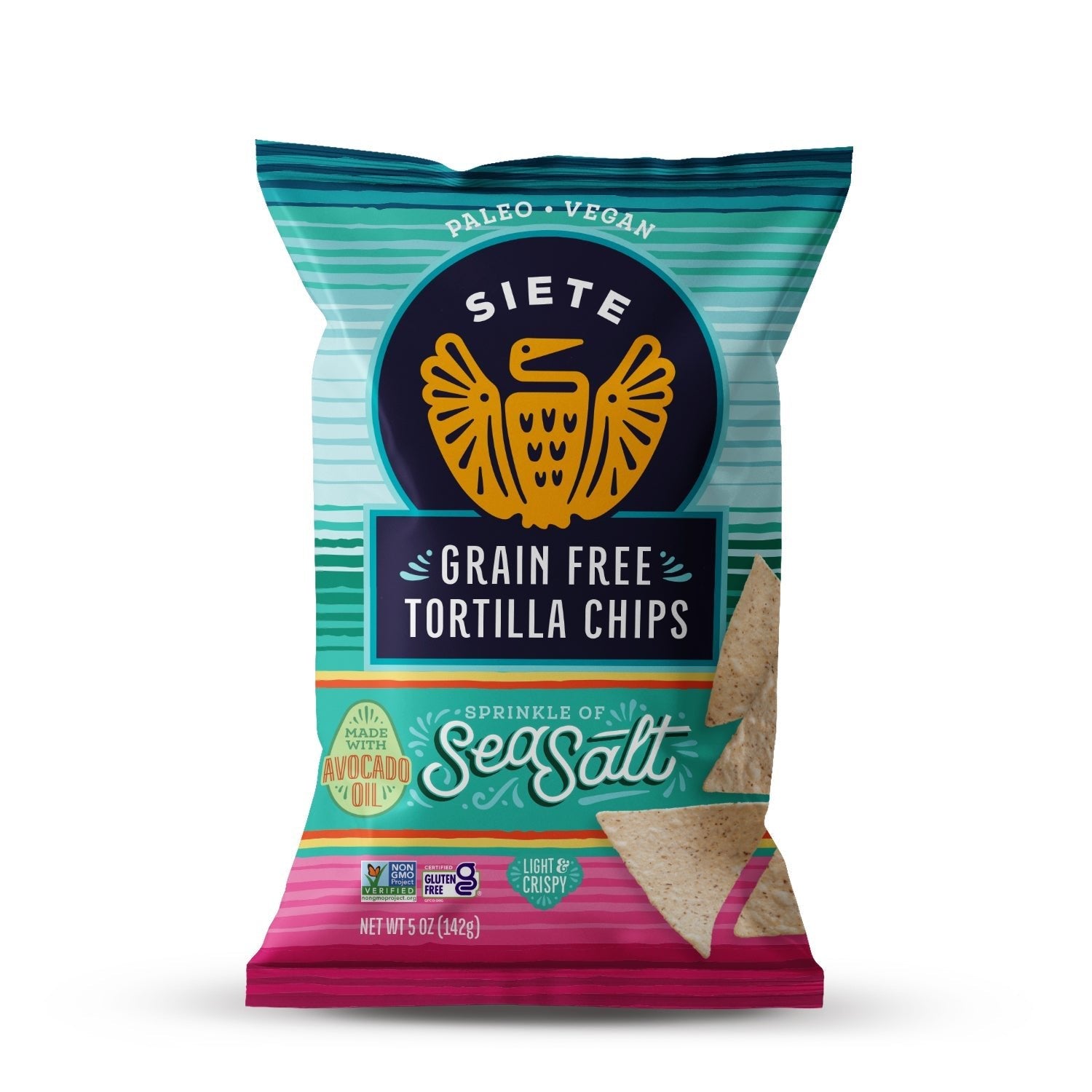 Sea Salt Grain Free Tortilla Chips - Tiny Noms