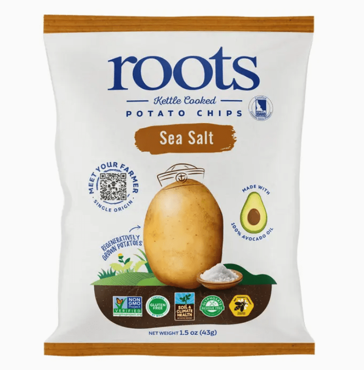 Sea Salt Kettle Cooked Chips - Tiny Noms