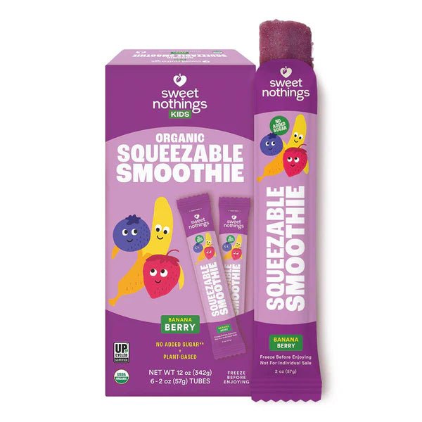 Squeezable Smoothies Freeze at Home - Tiny Noms