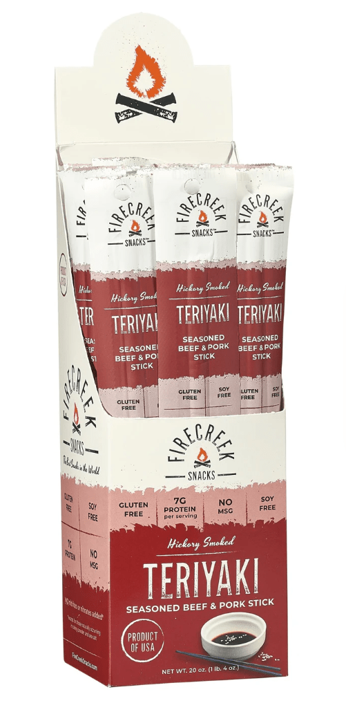 Teriyaki Beef & Pork Snack Stix (Single) - Tiny Noms