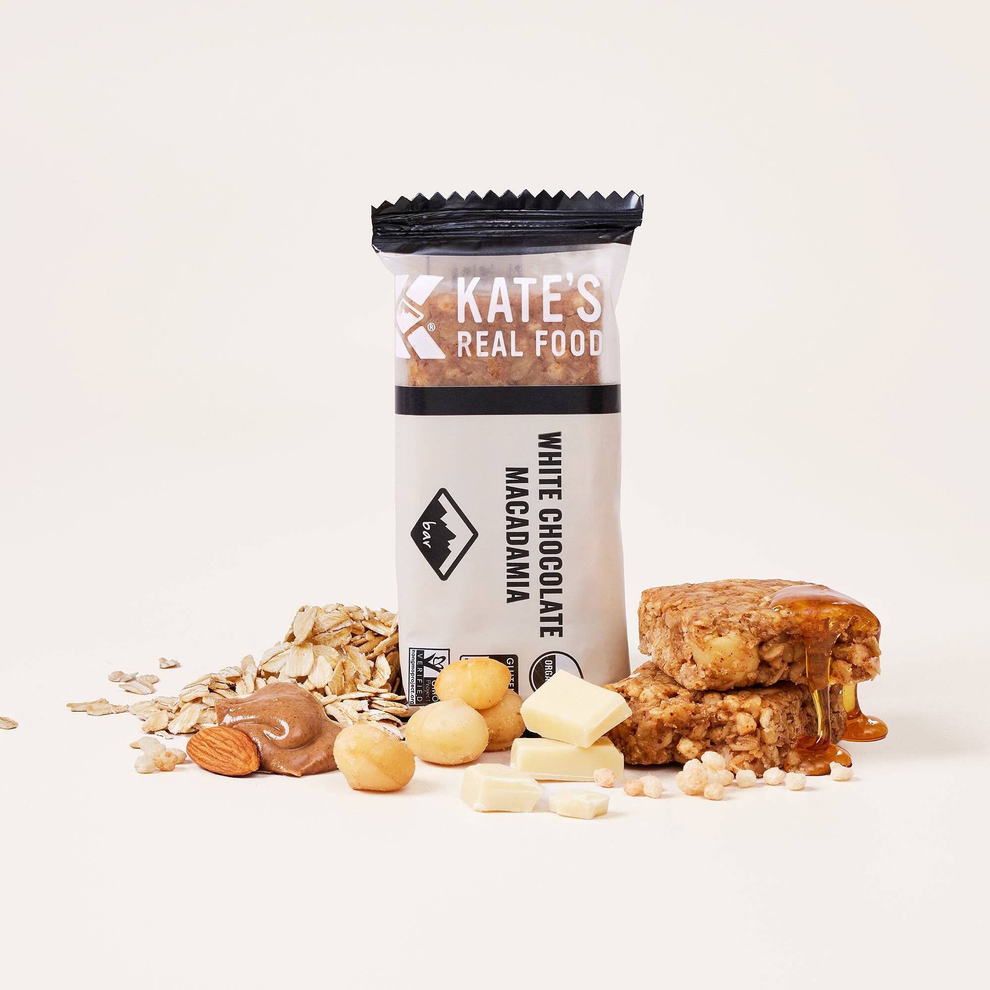 White Chocolate Macadamia Kids Bars - Tiny Noms