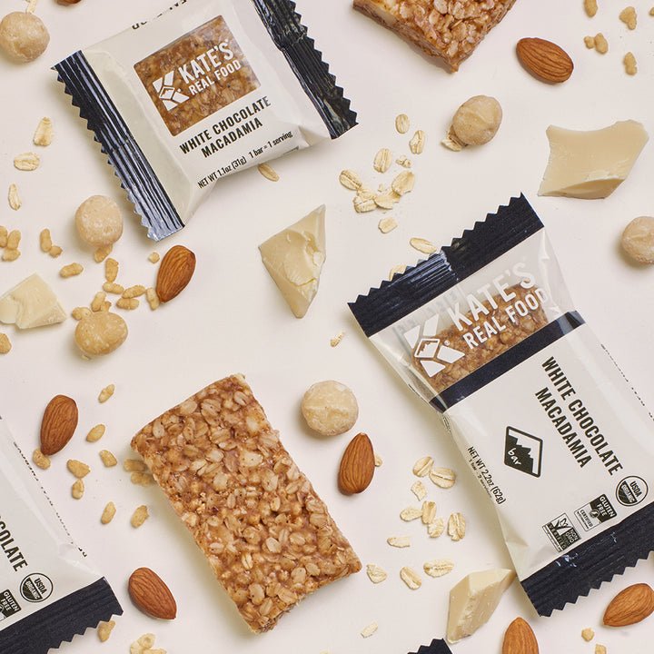 White Chocolate Macadamia Kids Bars - Tiny Noms